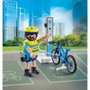 Playmobil Patrouille en vélo City Action