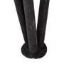 BigBuy Home Table Basse Noir Naturel 80 x 80 x 45 cm