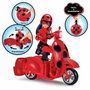 Bandai Scooter Miraculous Switch'n go avec poupée articulée Ladybug Lucky Charm 26 cm