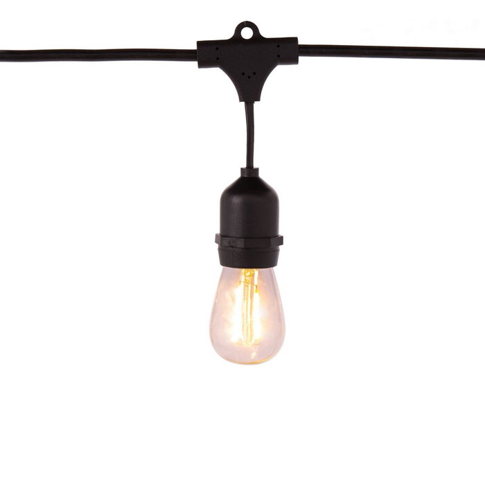 BigBuy Garden Guirlande lumineuse LED Cottage E27 27 x 24 x 12 cm BigBuy Garden Guirlande lumineuse LED Cottage E27 27 x 24 x 12 cm