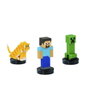 Bizak - Pack de 3 figurines Minecraft - Modèles assortis aléatoirement - Produit en espagnol