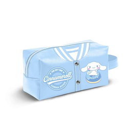 Karactermania - Nécessaire de voyage Hello Kitty & Cinnamoroll Varsity Brick PLUS en PVC - 13 x 27 x 13 cm - Bleu