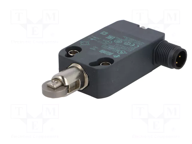 PIZZATO ELETTRICA NF B110BB-DMK Interrupteur terminal goupille avec rouleau parallèle IP67