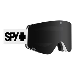 SPY Lunettes de moto Marauder SE Everwhite - Happy Bronze Black Mirror & Happy LL Persimmon Silver Mirror