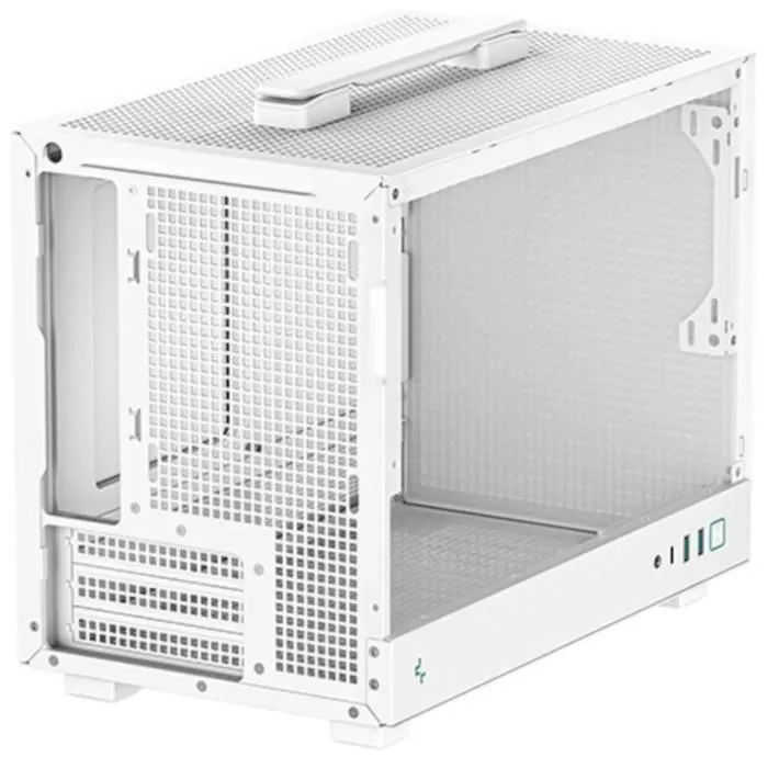 Deepcool CH160 mT Minitorre Blanca - Compact, optimisée pour Mini-ITX DEE1721265501189
