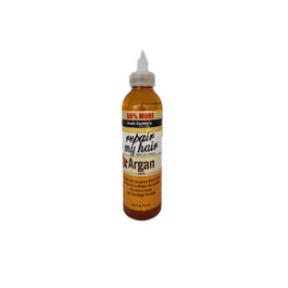 Aunt Jackie's Repair My Hair - Huile Capillaire Réparatrice à l'Argan 177ml - Fortifiant, Prévention des Cassures et Chute, Brillance - Pour Cheveux Bouclés