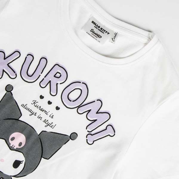 Cerdá - T-shirt court Hello Kitty et Kuromi - Taille 14 ans - Âge recommandé 14 ans - Coloris Blanc