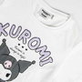Cerdá - T-shirt court Hello Kitty et Kuromi - Taille 14 ans - Âge recommandé 14 ans - Coloris Blanc