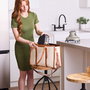 Ninja FN101EUST Airfryer Crispi 1700W avec finition Stone - Friteuse sans huile à air chaud