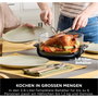 Ninja Crispi FN101EUST - Friteuse sans huile avec récipients en verre (1,4 L et 3,8 L)