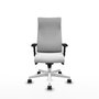 Piqueras Y Crespo Fauteuil Albacete Blanc avec Mécanisme Synchrone et Accoudoirs 2D
