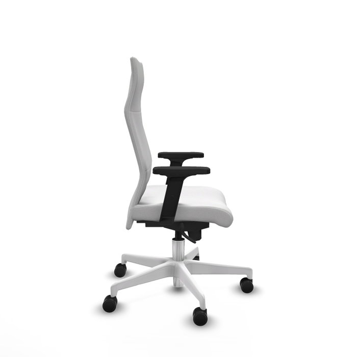 Piqueras Y Crespo Fauteuil Albacete Blanc avec Mécanisme Synchrone et Accoudoirs 2D Piqueras Y Crespo Fauteuil Albacete Blanc avec Mécanisme Synchrone et Accoudoirs 2D