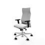 Piqueras Y Crespo Fauteuil Albacete Blanc avec Mécanisme Synchrone et Accoudoirs 2D