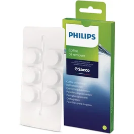 Philips CA6704/10 Pastille Détartrante/Dégraissante - Lot de 6 pastilles - Entretien machine à café Philips et Saeco
