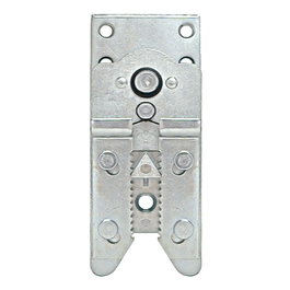 Q&Q - Plaque de fixation pour modules avec système d'engrenage automatique en zinc Q&Q