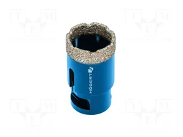 HÖGERT TECHNIK Scie à trous diamantée Ø 14mm pour céramique et carrelage