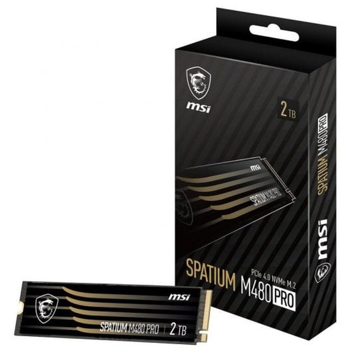 Disque dur MSI SPATIUM M480 Pro 2 TB SSD Disque dur MSI SPATIUM M480 Pro 2 TB SSD
