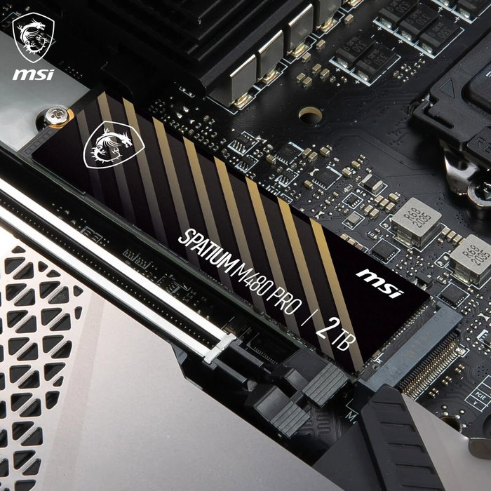 Disque dur MSI SPATIUM M480 Pro 2 TB SSD Disque dur MSI SPATIUM M480 Pro 2 TB SSD