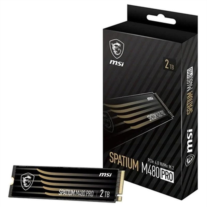 Disque dur MSI SPATIUM M480 Pro 2 TB SSD Disque dur MSI SPATIUM M480 Pro 2 TB SSD