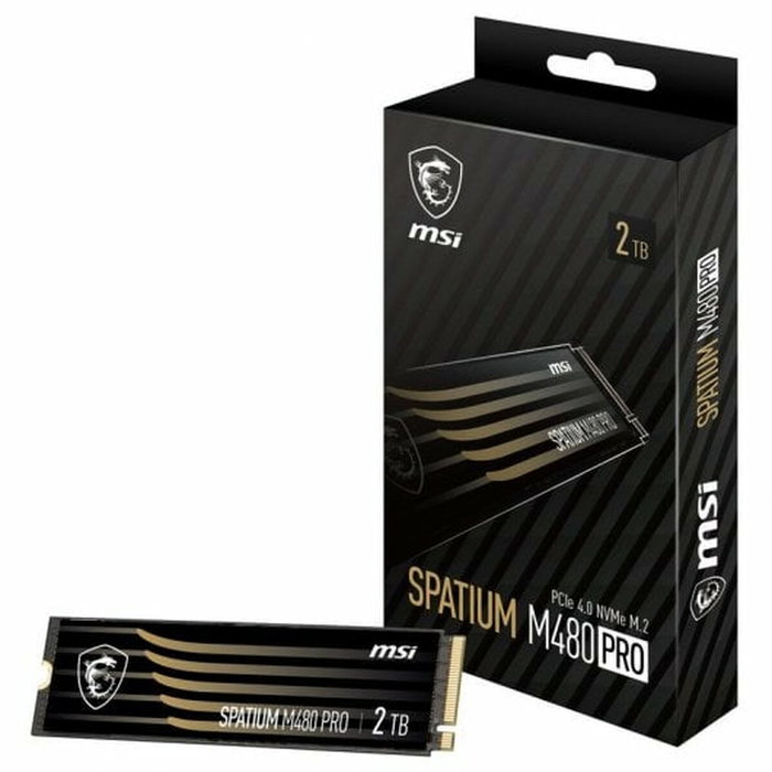 Disque dur MSI SPATIUM M480 Pro 2 TB SSD Disque dur MSI SPATIUM M480 Pro 2 TB SSD