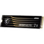 MSI SPATIUM M480 Pro SSD Interne M.2 2To PCIe 4.0 Lecture 7400 Mo/s Écriture 7000 Mo/s