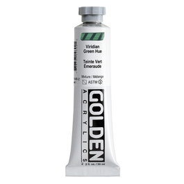 Golden Peinture Acrylique Heavy Body Verde Viridian 59 ml