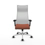 Piqueras y Crespo Chaise de Bureau Albacete Marron et Blanc