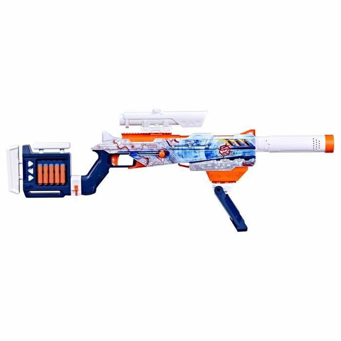 Hasbro Nerf Loadout Arctic Zerostriker avec 24 fléchettes Nerf N1 Hasbro Nerf Loadout Arctic Zerostriker avec 24 fléchettes Nerf N1
