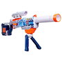 Hasbro Nerf Loadout Arctic Zerostriker G1763 - Lanceur blaster avec accessoires modulables, canon, bipode, viseur, crosse et 24 dards Nerf N1 - À partir de 8 ans