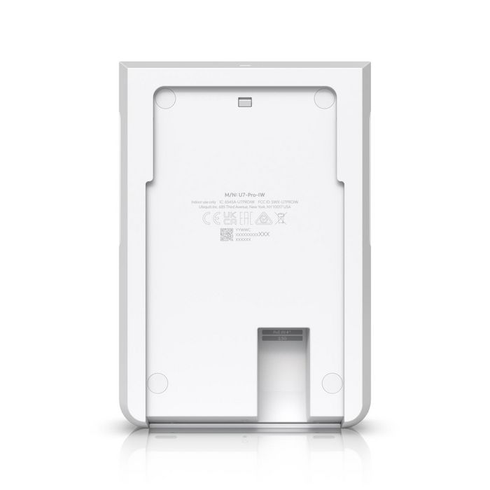 Ubiquiti WiFi 7 Access Point - Antenne WiFi 7 6 GHz avec 6 flux spatiaux, port RJ45 2.5 GbE, PoE+ (22W), blanc