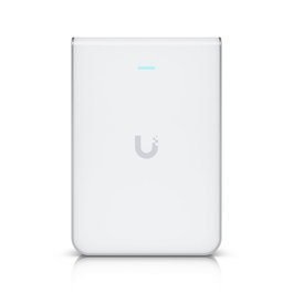 Ubiquiti WiFi 7 Access Point - Antenne WiFi 7 6 GHz avec 6 flux spatiaux, port RJ45 2.5 GbE, PoE+ (22W), blanc