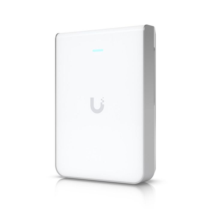 Ubiquiti WiFi 7 Access Point - Antenne WiFi 7 6 GHz avec 6 flux spatiaux, port RJ45 2.5 GbE, PoE+ (22W), blanc
