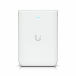 Ubiquiti WiFi 7 Access Point - Antenne WiFi 7 6 GHz avec 6 flux spatiaux, port RJ45 2.5 GbE, PoE+ (22W), blanc