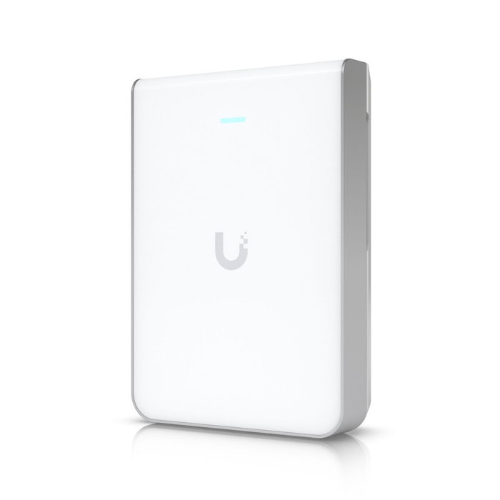 Ubiquiti WiFi 7 Access Point - Antenne WiFi 7 6 GHz avec 6 flux spatiaux, port RJ45 2.5 GbE, PoE+ (22W), blanc