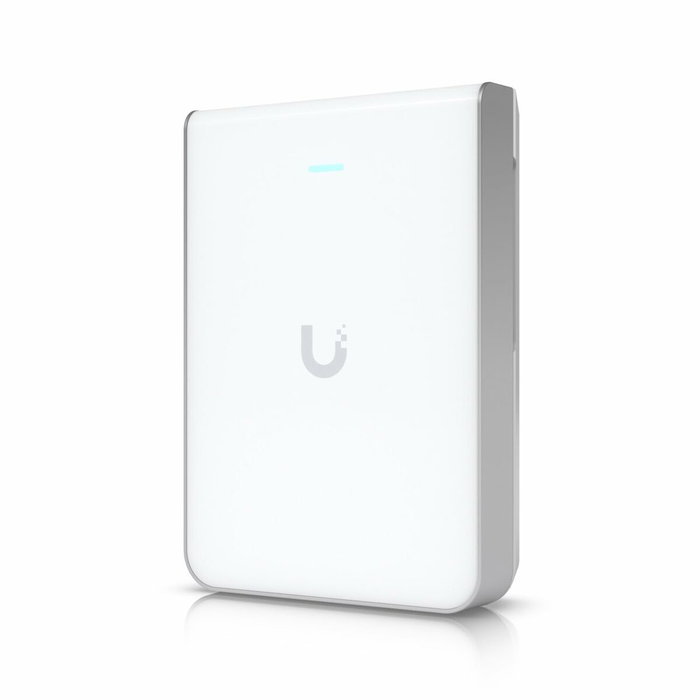 Ubiquiti WiFi 7 Access Point - Antenne WiFi 7 6 GHz avec 6 flux spatiaux, port RJ45 2.5 GbE, PoE+ (22W), blanc