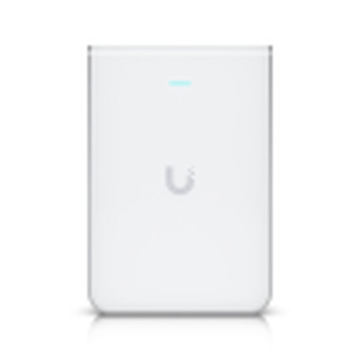 Ubiquiti WiFi 7 Access Point - Antenne WiFi 7 6 GHz avec 6 flux spatiaux, port RJ45 2.5 GbE, PoE+ (22W), blanc