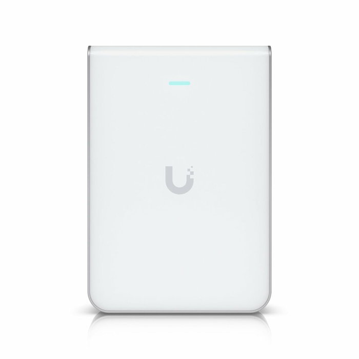 Ubiquiti WiFi 7 Access Point - Antenne WiFi 7 6 GHz avec 6 flux spatiaux, port RJ45 2.5 GbE, PoE+ (22W), blanc