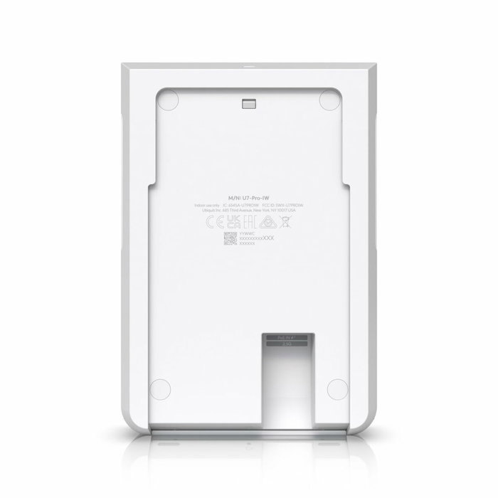 Ubiquiti WiFi 7 Access Point - Antenne WiFi 7 6 GHz avec 6 flux spatiaux, port RJ45 2.5 GbE, PoE+ (22W), blanc