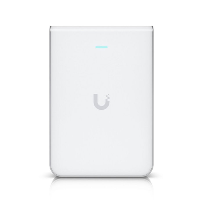 Ubiquiti WiFi 7 Access Point - Antenne WiFi 7 6 GHz avec 6 flux spatiaux, port RJ45 2.5 GbE, PoE+ (22W), blanc