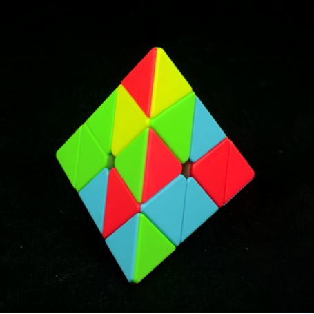 Qiyi Cubo Rubik QiMing Pyraminx Stk – Pyraminx économique pour speed cubing Qiyi Cubo Rubik QiMing Pyraminx Stk – Pyraminx économique pour speed cubing