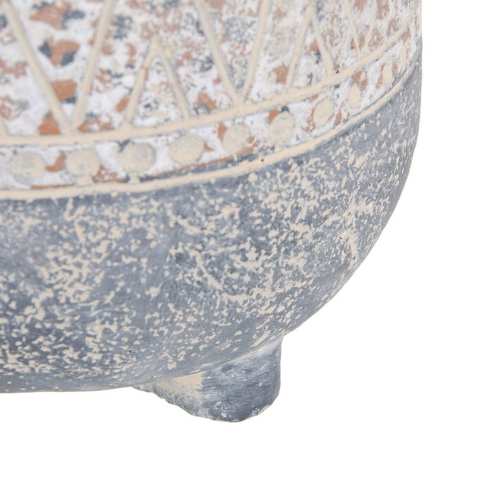 BigBuy Garden Cache-pot Gris Ciment 17,5 x 17,5 x 16,5 cm BigBuy Garden Cache-pot Gris Ciment 17,5 x 17,5 x 16,5 cm