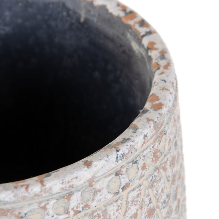 BigBuy Garden Cache-pot Gris Ciment 17,5 x 17,5 x 16,5 cm BigBuy Garden Cache-pot Gris Ciment 17,5 x 17,5 x 16,5 cm