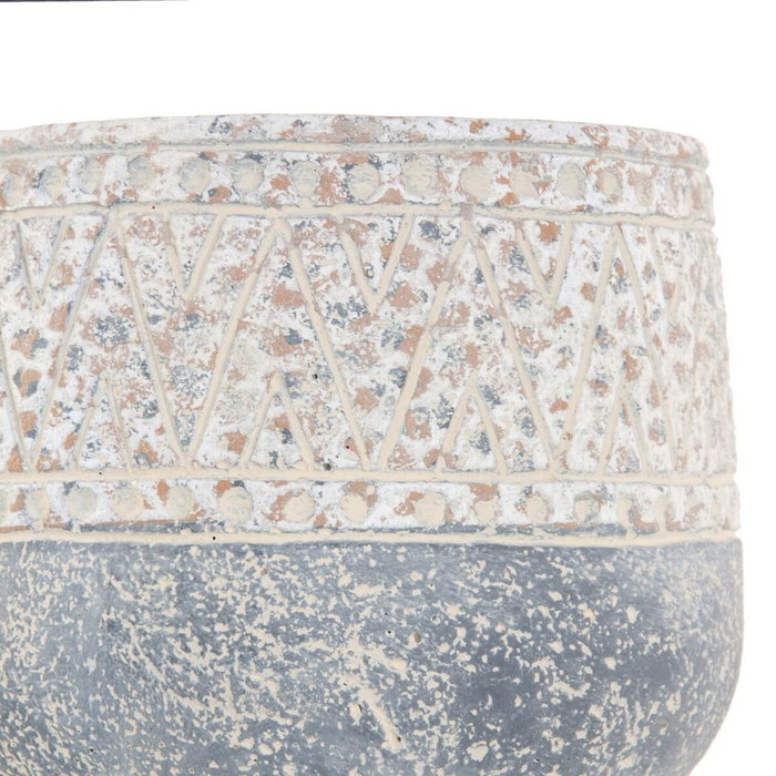BigBuy Garden Cache-pot Gris Ciment 17,5 x 17,5 x 16,5 cm BigBuy Garden Cache-pot Gris Ciment 17,5 x 17,5 x 16,5 cm