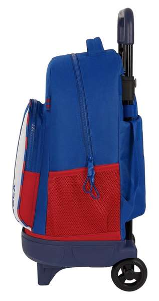 Safta Mochila Grande à Roues Compacte Détachable FC Barcelona 2ème Équipement 23/24 - 33 x 45 x 22 cm