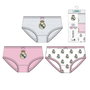 Real Madrid Pack de 3 Culottes en Jersey pour Enfant Taille 4-5 ans - Référence T04/05