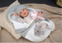 Muñecas Arias Poupée Reborn Nadia Rosa 40 cm avec couverture