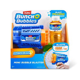 Zuru BunchO Mini Bubble Blaster - Pistolet à bulles avec liquide inclus - Âge recommandé 3 ans et plus - Série 1 - 20x20x7.5cm