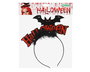 Cinturon Noir Halloween avec Applications en Forme de Chauve-Souris et Motif Dracula - Accessoire de Deguisement de Vampire