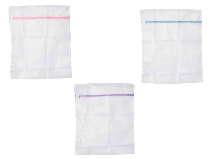 Kipit Sac de Lavage 50x60 cm Couleurs Assorties en Polyester (Set de 48)