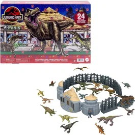Mattel Jurassic Park Minis Calendrier de l'Avent Island Visitor